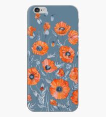 Poppies Floral Botanical art iPhone Case