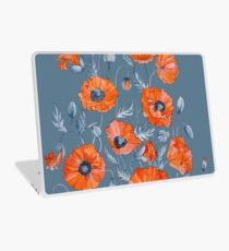 Poppies Floral Botanical art Laptop Skin