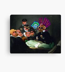 Voodoo Master's Anatomy Lesson Canvas Print