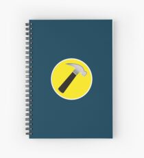captain hammer Spiral Notebook