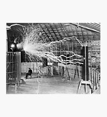 nikola tesla Photographic Print