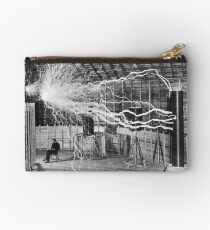 nikola tesla Studio Pouch