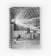 nikola tesla Spiral Notebook