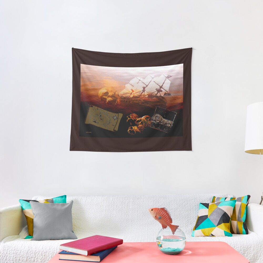 Ye be warned Tapestry
