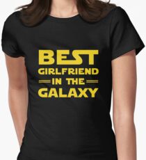 Best Girlfriend in the Galaxy Women's Fitted T-Shirt
