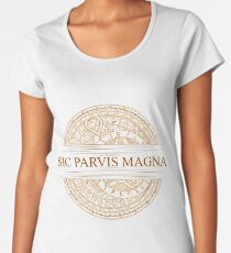 Sic Parvis Magna - Uncharted Women's Premium T-Shirt