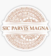 Sic Parvis Magna - Uncharted Sticker