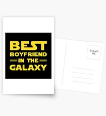 Best Boyfriend in the Galaxy Postcards