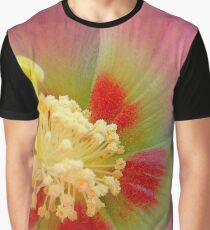 Pink flower Graphic T-Shirt