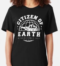 Earth Dimension C-137 Slim Fit T-Shirt