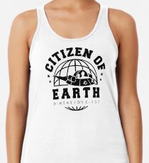 Earth Dimension C-137 Racerback Tank Top