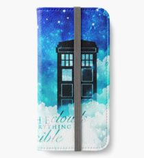 Beyond the clouds iPhone Wallet/Case/Skin