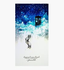 Beyond the clouds Photographic Print
