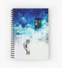 Beyond the clouds Spiral Notebook
