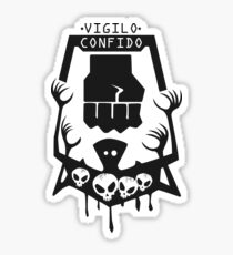 Pegatina Vigilo Confido