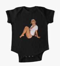Pamela Anderson - Celebrity (Oil Paint Art) Modern Style One Piece - Short Sleeve