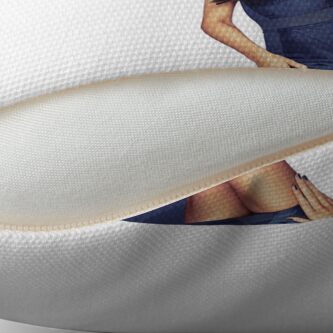 Alternate view of Kate Beckinsale - Celebrity (Oil Paint Art) Throw Pillow