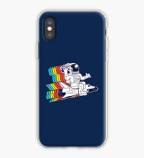 Vinilo o funda para iPhone astronauta funky