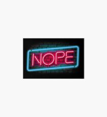 Nope Art Board Print