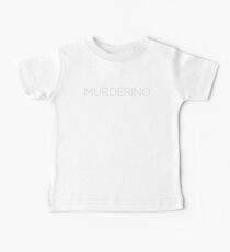 "Murderino" in Gray Dots – My Favorite Murder Podcast Baby Tee