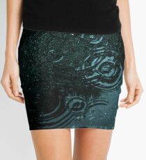 Dark water Mini Skirt
