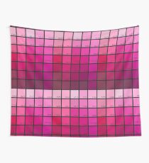 Shades of Pink Pantone Wall Tapestry