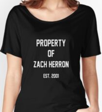 Property of Zach Herron Women's Relaxed Fit T-Shirt
