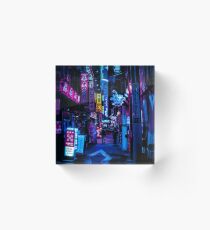 Blade Runner Vibes Acrylic Block
