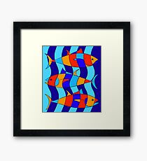 Elsebius - Tres Pescados Framed Print