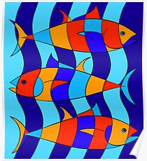 Elsebius - Tres Pescados Poster