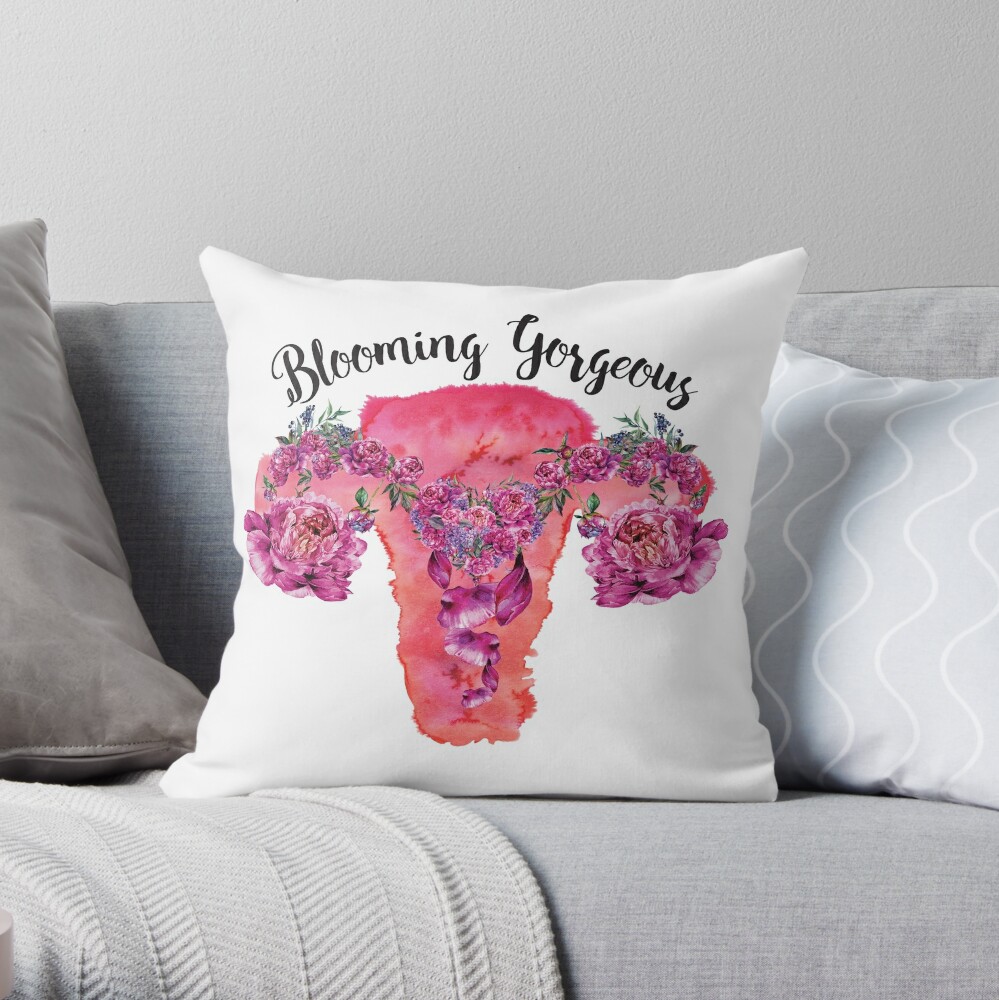 stuffed uterus pillow