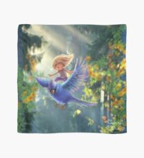 Bird BLUE Scarf