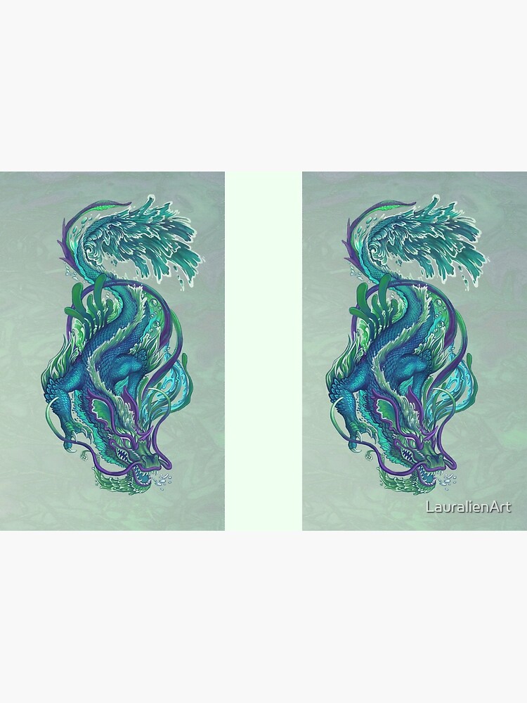 Imperial Water Dragon by LauralienArt