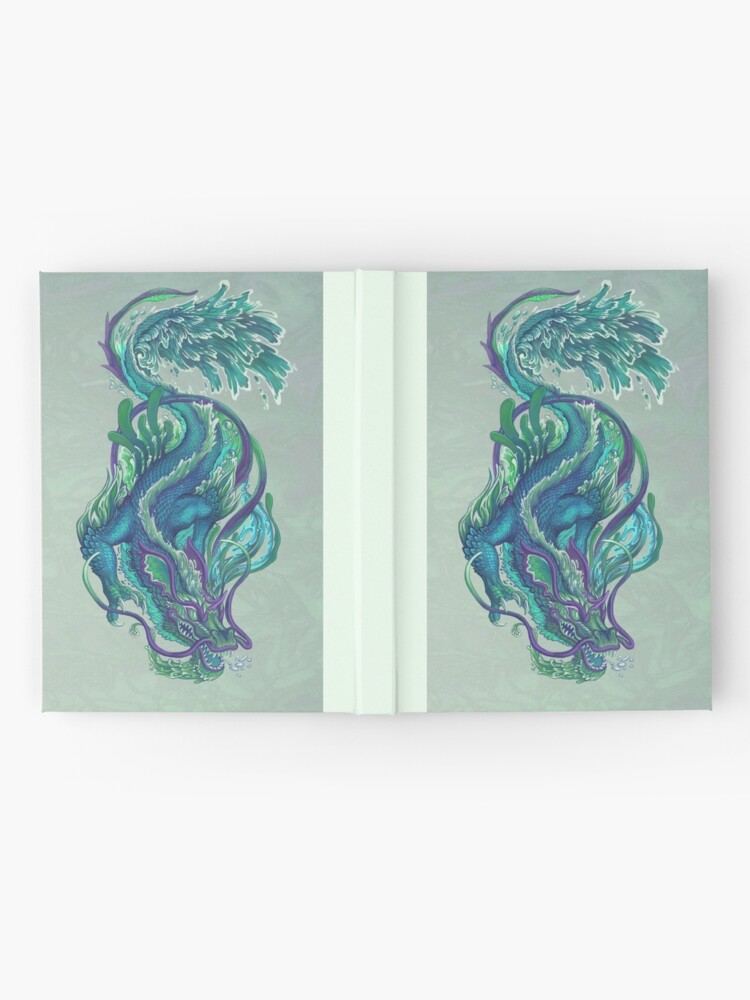 Alternate view of Imperial Water Dragon Hardcover Journal