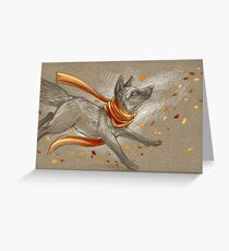 Autumn Frolic Greeting Card