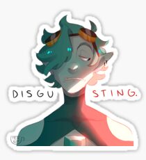 Aquamarine: "Disgusting" Sticker