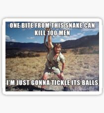 Steve Irwin Sticker
