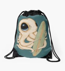 Surf's Up Drawstring Bag