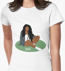 SZA - Ctrl album Women's Fitted T-Shirt