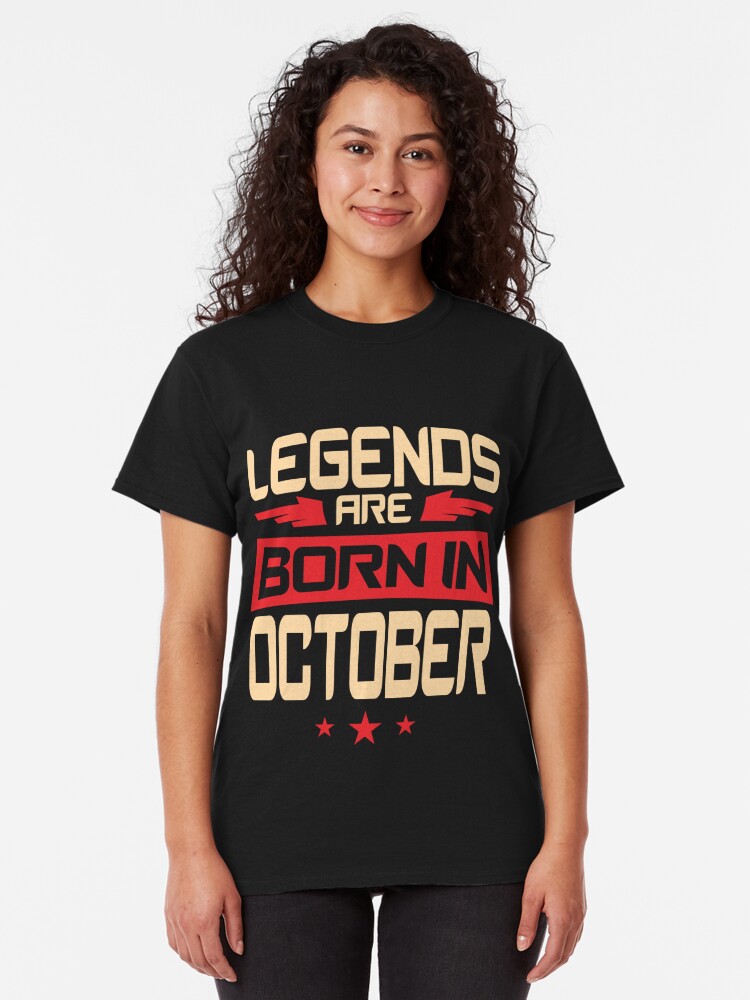 born in october t shirts