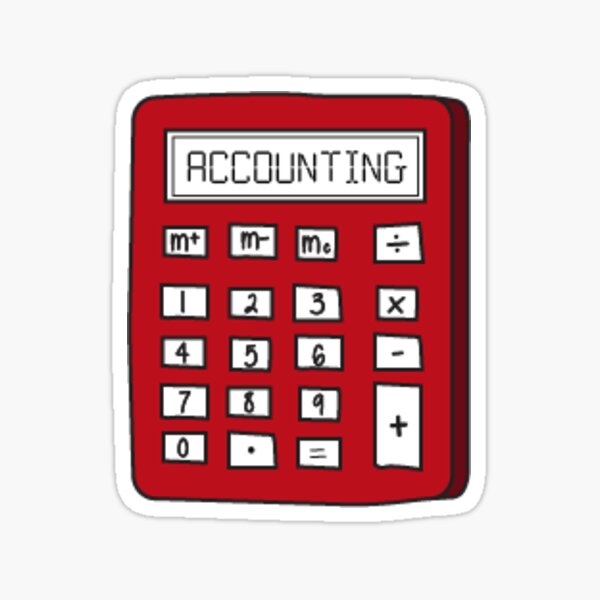 Accounting Stickers | Redbubble