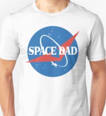Space Dad - NASA Logo Unisex T-Shirt