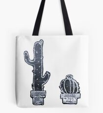 Bolsa de tela Cactus de pizarra