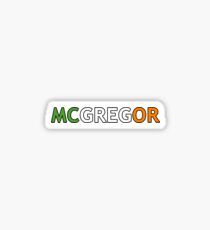 McGregor Sticker