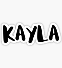 KAYLA Sticker