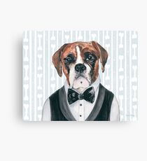 Bobby Boxer Canvas Print