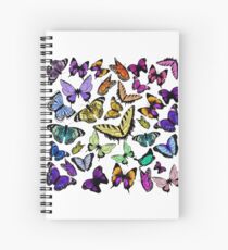 Schmetterling Spiral Notebook