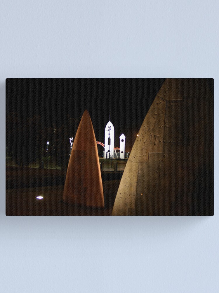 Alternate view of Night Sails Canvas Print