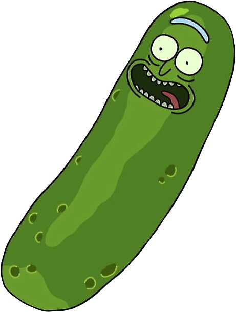 Pickle Rick: Stickers | Redbubble