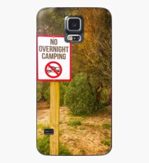 No Overnight Camping Case/Skin for Samsung Galaxy
